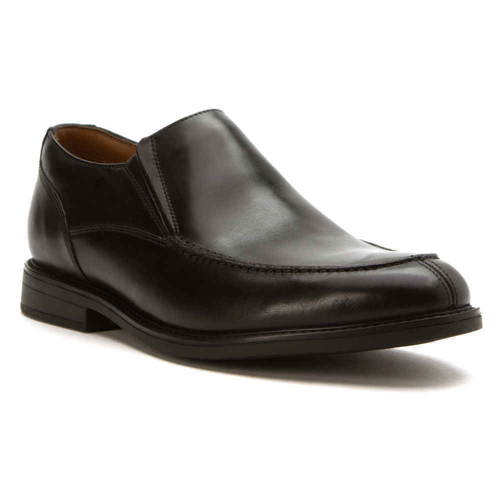 せつ出品【Clarks】 Men's Clarks 1825 Collection Beckfield Step SlipOn Shoes Black