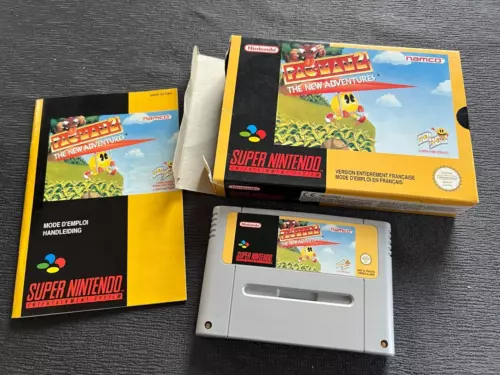 Super Nintendo Pac-Man 2 The New Adventures complet en bon état! Namco Pacman