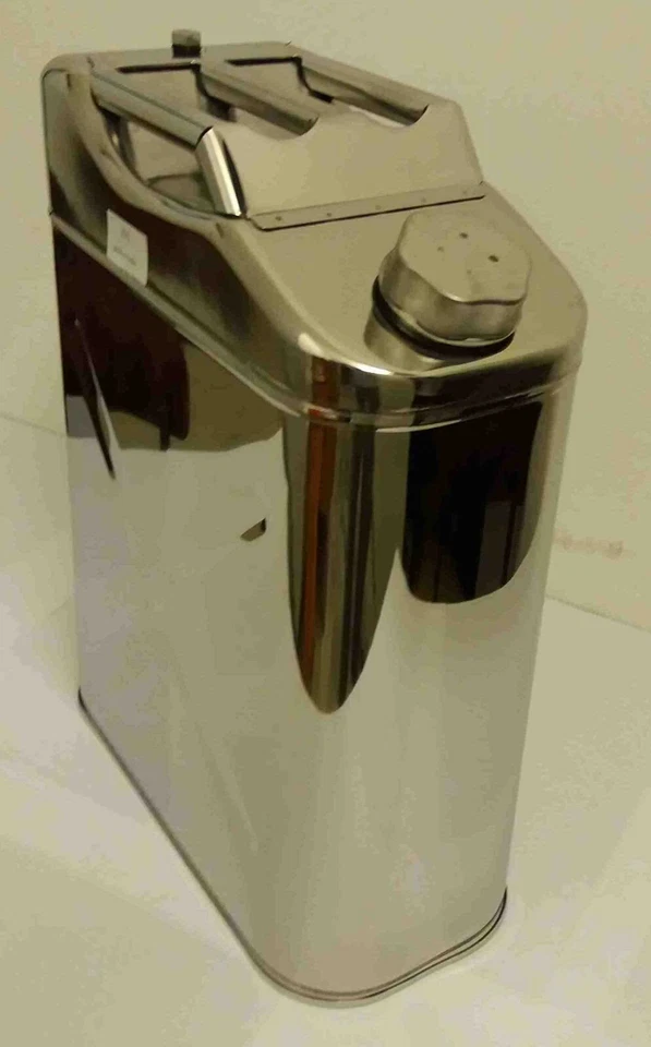 edelstahl kanister 20l NEU mit Schraubverschluss und Entlueftung - Bild 2 von 4