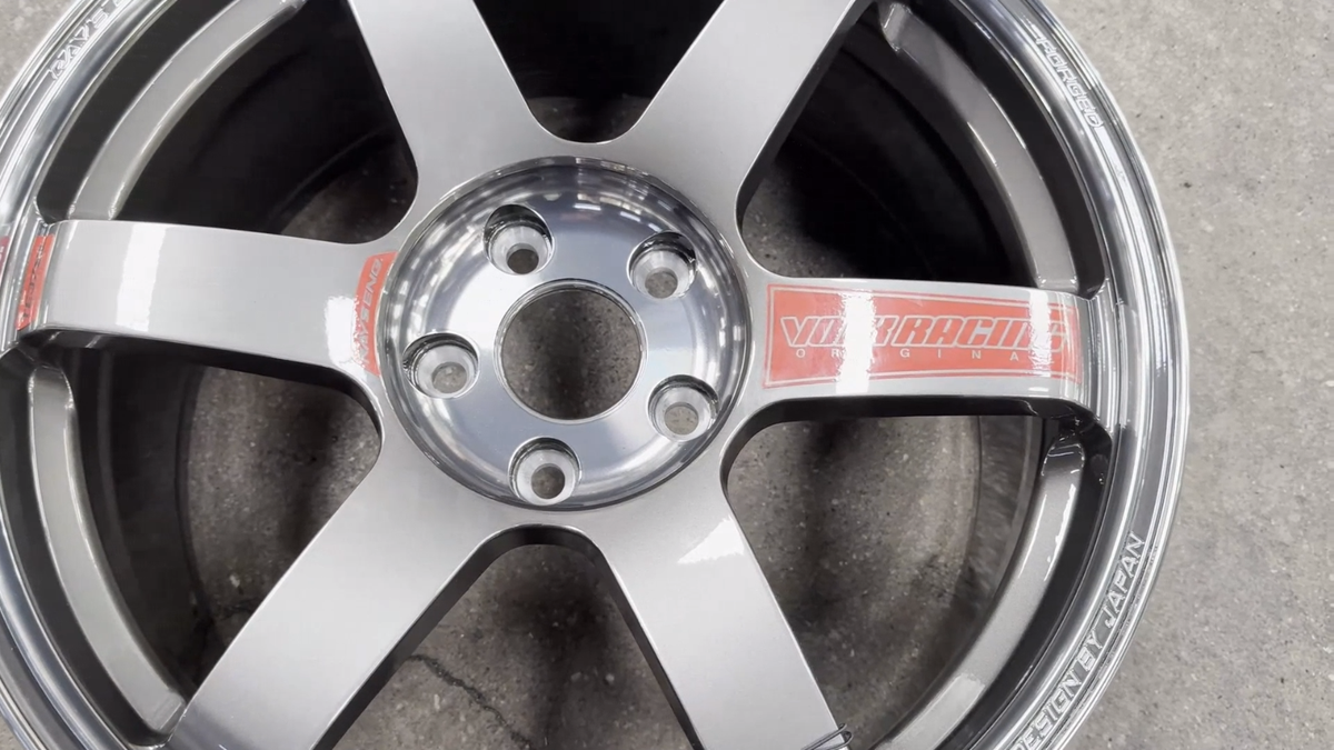 New 18x8.5J NK TE37 Flow Formed (4 Wheel) 5x112 VW Golf GTI