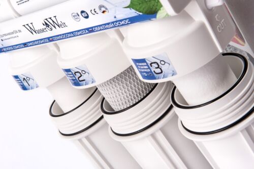 7 Stufen Umkehrosmoseanlage Wasserfilter TÜV ZERTIFIZIERTE LINIEN FILTER - Bild 2 von 12