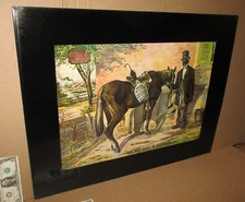 KENTUCKY WHISKEY -GREEN RIVER - Bar / Saloon Sign - BRED IN OLD KY -Big 26" Wide