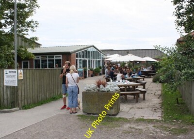 Foto 6x4 Mr Moos Eisdiele und Café Skipsea Brough Popul c2015