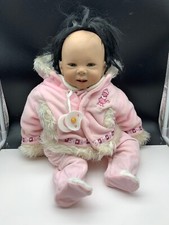 Doris Stannat Künstlerpuppe Porzellan Puppe 65 cm. Top Zustand 