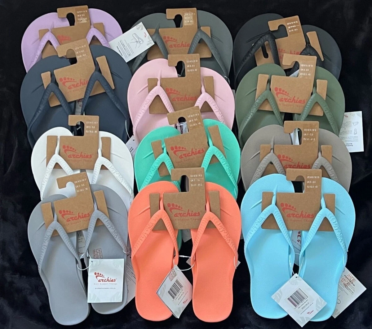 Archies Thongs / Flip Flops - Men & Women different size & colour available