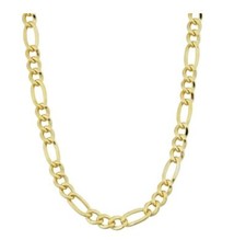 14k Yellow Gold-filled Figaro Link Chain Neck...