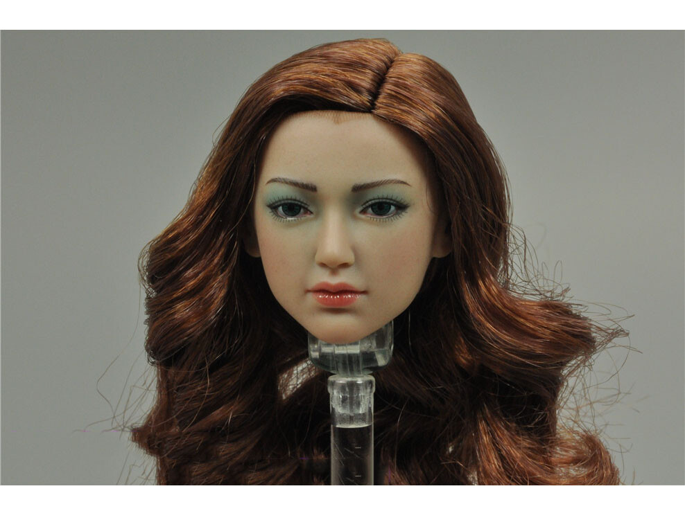 TBLeague 1/6 Scale Female Head Sculpt Suntan for 12