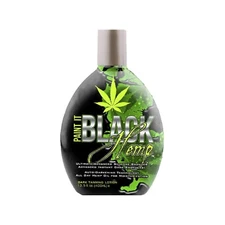 Millennium Tanning Products Paint It Black Hemp Bronzer Indoor Lotion, 13.5 
