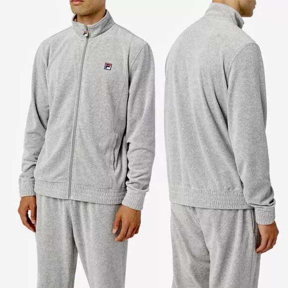 Fila grey tracksuit deals