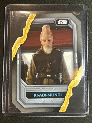  Ki-Adi-Mundi 2023 Topps Star Wars Lightsaber Stylings Die-Cuts #LS-8 *NICE*