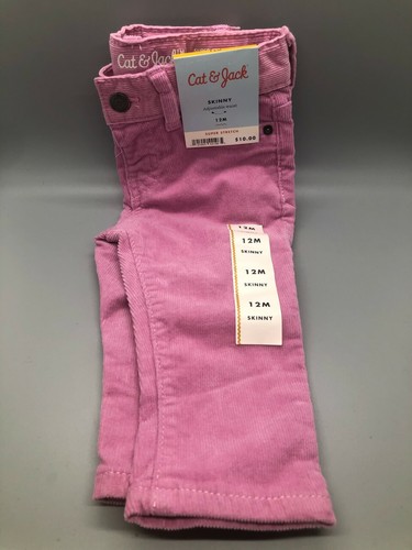 NWT Cat \u0026 Jack Baby Girls Super Stretch 