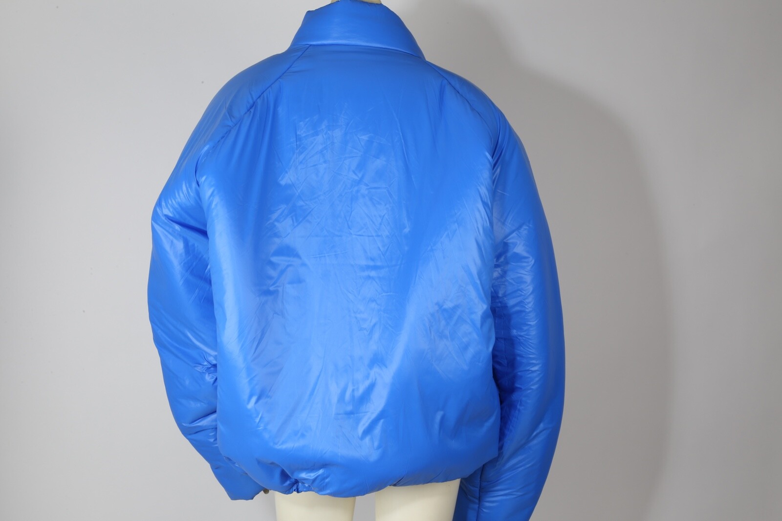 Yeezy x Gap Round Jacket YZY Oversized Blue Short Puffer Mens Collectible Size M image 7