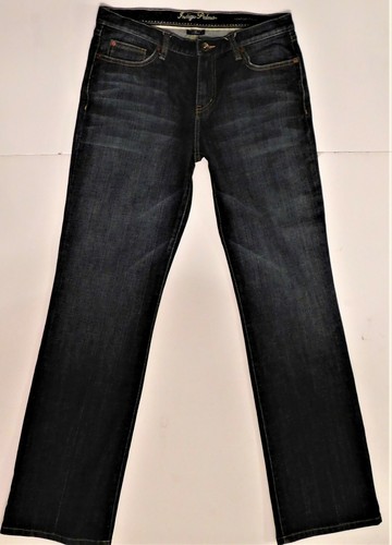 INDIGO PALMS JEANS Dark Wash, Size 8R 