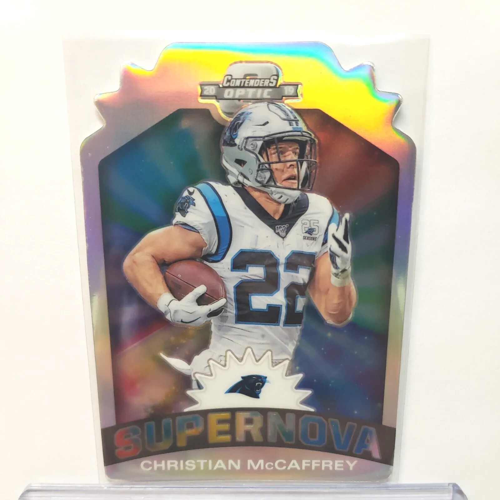 2019 Contenders Optic Supernova Die-Cuts Christian McCaffrey #S-CM Case Hit!!!