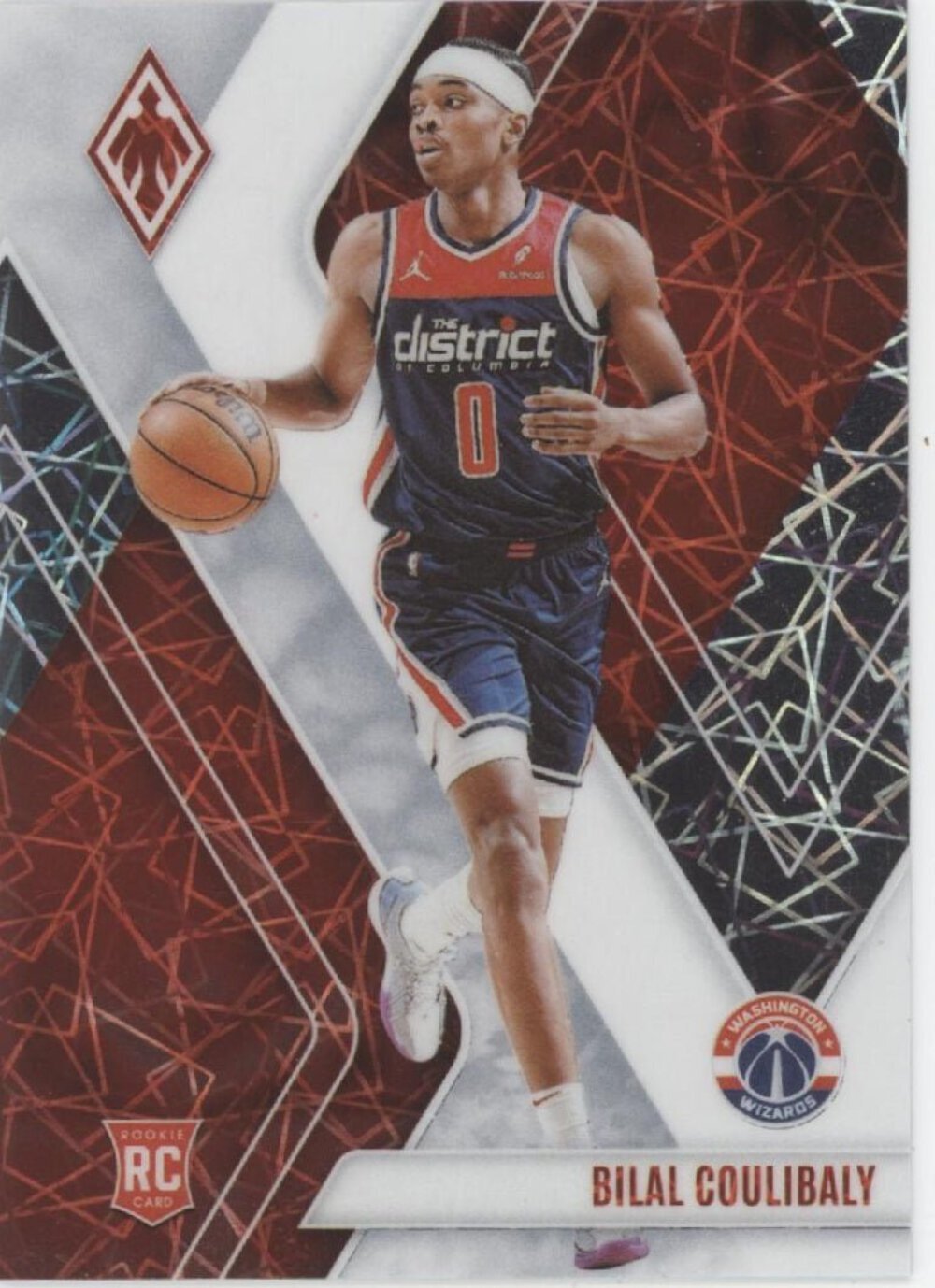 Bilal Coulibaly 2023-24 Panini Phoenix White Lazer Refractor RC 038/150 #285