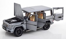 Mercedes G Class W463 2015 Designo Platine Grey Iscale 11800000041 1/18 500 Pcs