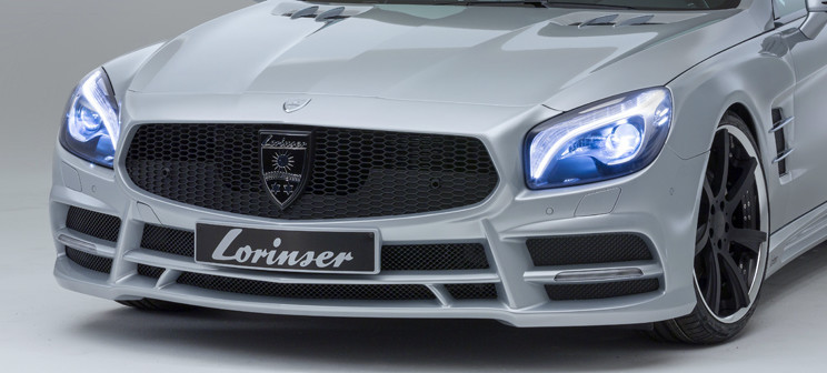 Mercedes Lorinser OEM Front Bumper Assembly With Grille R231 SL