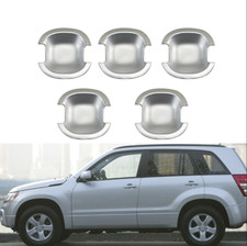 Chrome Door Handle Bowl Cover Trim For 06-14 Suzuki Grand Vitara 5pcs