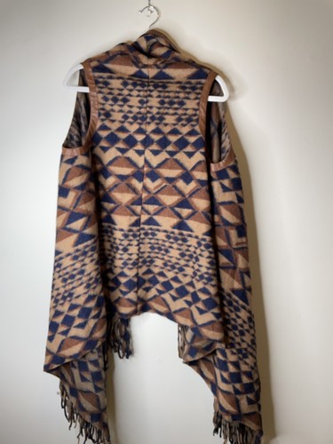 Anthropologie Canton Fringe Sweater Vest Plenty By Tracy Reese SZ XS/S NWT $178 - Picture 6 of 8