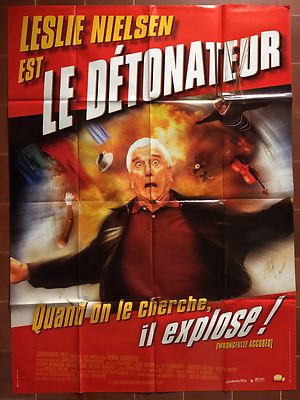Plakat LE DETONATEUR Wrongfully Accused RICHARD CRENNA Pat Proft 120x160cm