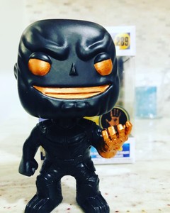 thanos metallic funko pop