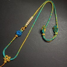 New High end handmade weaving with 8 shares necklace