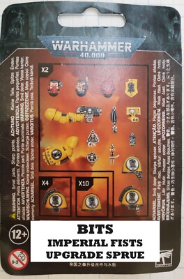 Warhammer 40k Space Marine Imperial Fists Primaris Upgrades BITS BITZ Listing