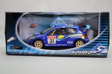 LJ636 SOLIDO RACING 9032 1/18 Voiture Peugeot 206 WRC Rallye San Remo 2001 31