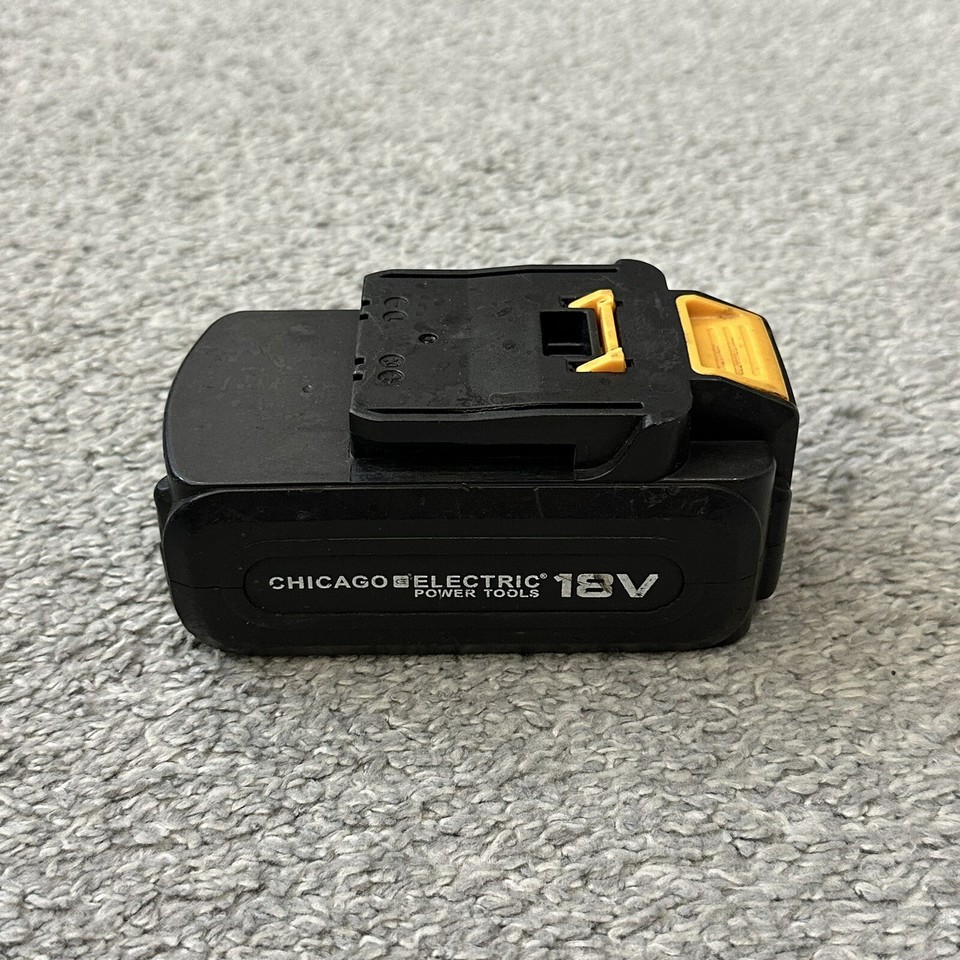Chicago Electric 18V Power Tools 68860 18V 1500mAh NiCd Battery Pack