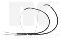 NK 909910 Seilzug, Feststellbremse FüR CitroËN Passend FüR Fiat Peugeot