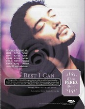 Selena CHRIS PEREZ Best 1999 PROMO TRADE AD Poster 4 Resurrection CD MINT 8.5x11