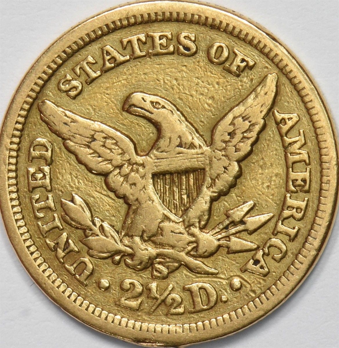 SALE‼️please read before purchase 18k(750 1878-s Seated Liberty Quarter. VF. 197927 | eBay