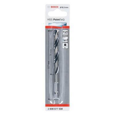 Bosch HSS PointTeQ HEX Metallbohrer DIN338 8,5mm, 1er VE, 2608577534