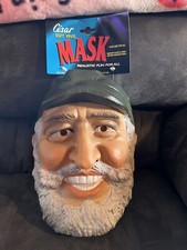 Vintage Cesar Fidel Castro Mask and Fake Cigar - 80s Very Rare! - New w/ tags