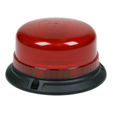 Image of Sealey WB952LEDR Warning Beacon SMD LED 12/24V 3 x 6.5mm Bolt Fixing - Red