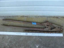 Wheeler 42" Heavy Duty 6" Cast Iron Soil Rigid Pipe Snapper Cutter W/ 25" Chain