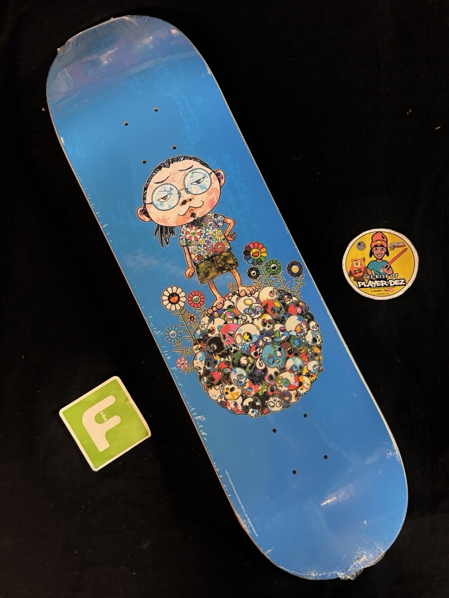 RARE Takashi Murakami Vans Vault Portrait Skateboard Deck In