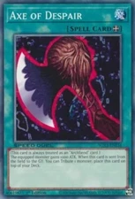 Yugioh! Axe of Despair - SGX3-ENE16 - Common - 1st Edition Near Mint, English