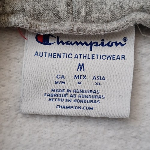 Champion Harvard University Hoodie Mens M Gray Pullover Sweatshirt Patch Logo - Picture 2 of 18
