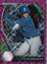 2021 Panini Prizm Draft Picks #PDP87 Tyler Whitaker Pink Velocity Prizm