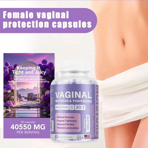 1x Female Vaginal Protection Capsule - Balance Vaginal PH - 60 Capsules ✨a - Picture 2 of 10