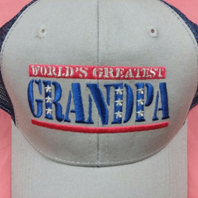 world's greatest grandpa hat