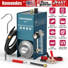 Automotive EVAP Smoke Car Machine Emissions Leak Detector Pipe Diagnostic Tester