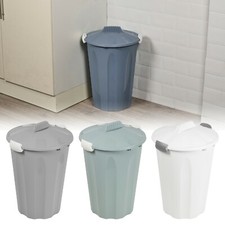 Plastic 23 Or 40 Litters Removable Lid Bins Waste Dustbin Kitchen Rubbish Can.