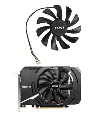 XY-D10015SH Graphics Card Cooling Fan for MSI GTX1660Ti RTX 2060 2070 AERO ITXOC