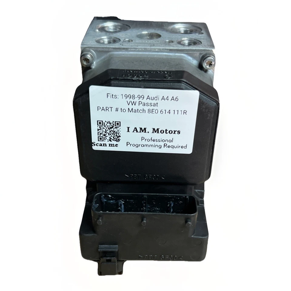 Módulo de bomba de freno ABS reacondicionado 1998-99 Audi A4 A6 VW Passat | 8E0 614 111R Foto 3 de 4