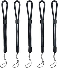 5PCS Wrist lanyard, 7.8 inch Hand Wrist Strap Lanyard  Adjustable Nylon Wristle