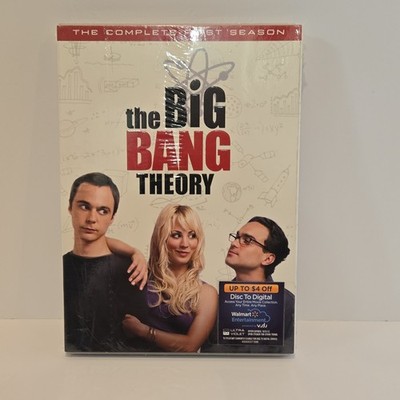 The Big Bang Theory Complete First Season, Sealed, DVD, Warner Bros, Widescreen