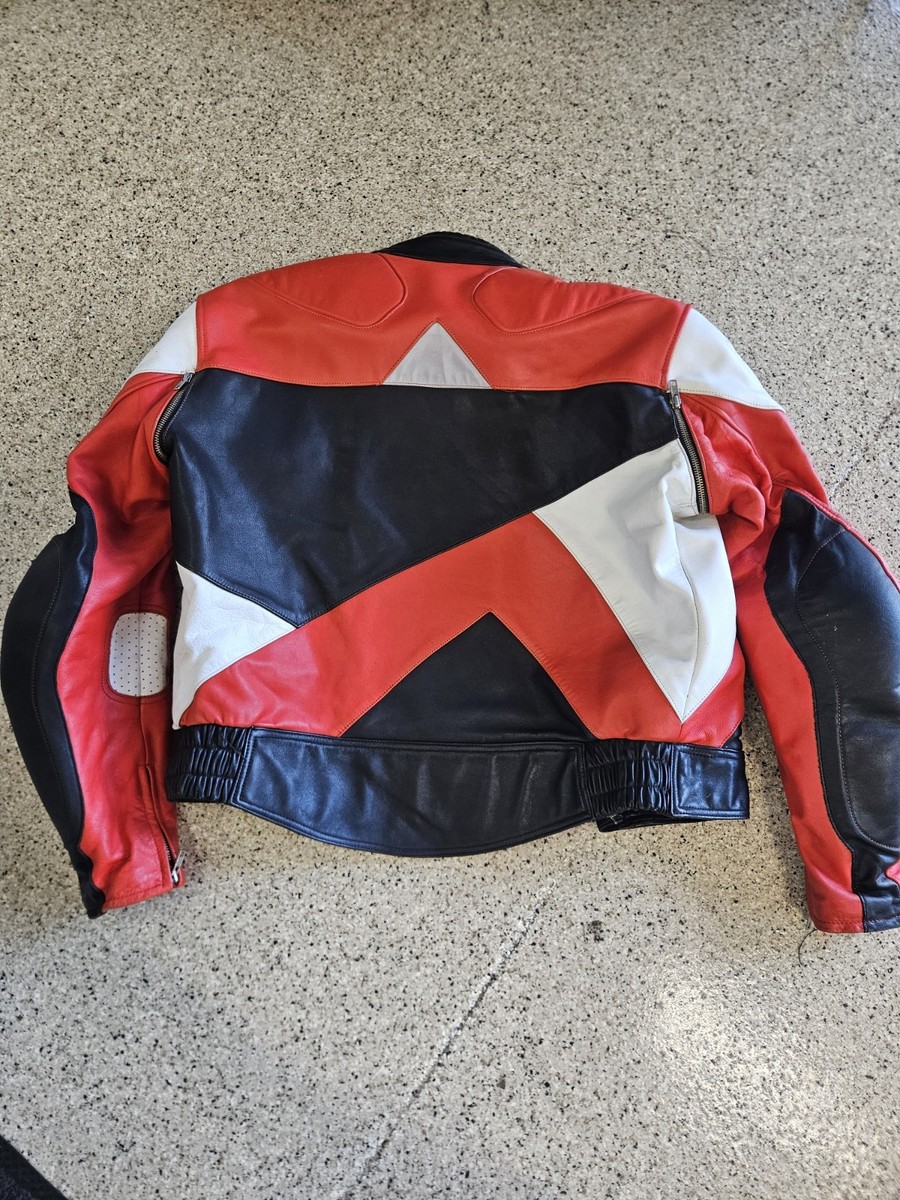 90s Hein Gericke ファーストギア レザー ライダースジャケット Vtg 90s First Gear Hein Gericke Mens Leather Motorcycle Jacket