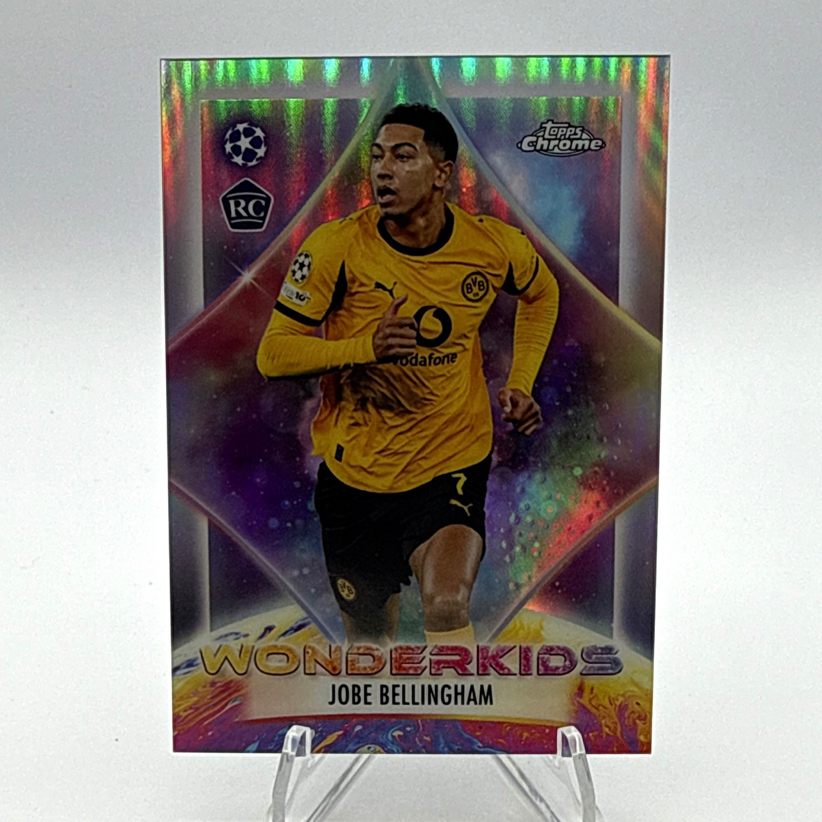 Topps 2026 Chrome UCL Wonderkids WK-9 Jobe Bellingham Rookie Insert RC